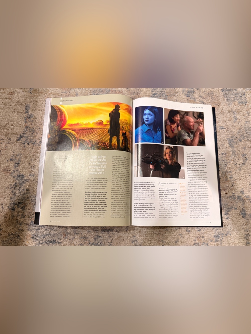 Star Trek Magazine - Yellow & Black Cover - Picture 3 of 3